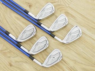 Iron set : Mizuno : ชุดเหล็ก Mizuno JPX FT-1 Forged (ปี 2017) มีเหล็ก 5-Pw (6 ชิ้น) ก้านกราไฟต์ Fujikura Speeder i85 Flex S