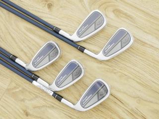 Iron set : Callaway : **ของใหม่ ยังไม่แกะพลาสติก** ชุดเหล็ก Callaway Paradym Max Fast (รุ่นล่าสุด ออกปี 2023 ตีง่ายสุด ไกลสุดของ Callaway Japan Spec.) มีเหล็ก 6-Pw (5 ชิ้น) ก้านกราไฟต์ Fujikura Speeder NX 40 Flex R