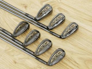 iron_set : ชุดเหล็ก Tsuruya AXEL Gold Premium III (ออกปี 2019 ของใหม่ 6 หมื่นกว่าบาท หน้าเด้งสุดๆ ไกลสุดๆๆ) มีเหล็ก 7-Pw,Aw,As,Sw (7 ชิ้น) ก้านกราไฟต์ Flex R