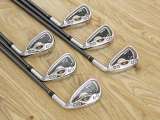 Iron set : Taylormade : ชุดเหล็ก Taylormade R7 CGB Max (ใบใหญ่ ตีง่าย) มีเหล็ก 5-Pw (6 ชิ้น) ก้านกราไฟต์ Flex R