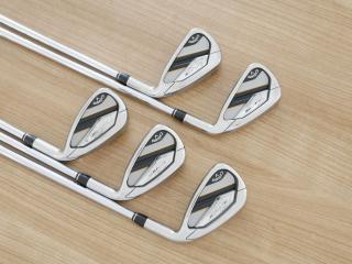 iron_set : ชุดเหล็ก Callaway Mavrik (ปี 2020 ตีง่าย ไกลมากๆ) มีเหล็ก 6-Pw (5 ชิ้น) ก้านเหล็ก Flex S