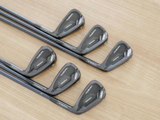iron_set : ชุดเหล็ก Honma Tour World TW757VX Black Edition Forged (ออกปี 2022 หายาก) มีเหล็ก 5-Pw (6 ชิ้น) ก้านเหล็ก NS Pro MODUS 105 Black Flex S