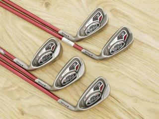 Iron set : Ping : ชุดเหล็ก Ping K15 Titanium Face มีเหล็ก 6-Pw (5 ชิ้น) ก้านกราไฟต์ Flex S