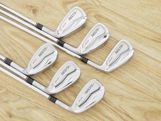 Iron set : Epon : ชุดเหล็ก EPON AF-707 Forged (รุ่นล่าสุด ปี 2024 ใบใหญ่ ตีง่าย ไกล) มีเหล็ก 6-Pw,Aw (6 ชิ้น) ก้านเหล็ก NS Pro ZELOS 7 Flex R