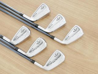 Iron set : Callaway : ชุดเหล็ก Callaway X Forged MAX Star (รุ่นล่าสุด ออกปี 2025) มีเหล็ก 5-Pw (6 ชิ้น) ก้านกราไฟต์ UST Mamiya RECOIL DART 6T Flex R