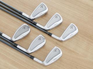 Iron set : Tourstage : ชุดเหล็ก Tourstage VIQ (Forged) มีเหล็ก 7-Pw,Aw,Sw (6 ชิ้น) ก้านกราไฟต์ Flex R