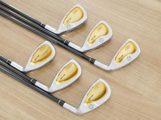 Iron set : Honma : **ก้าน 3 ดาว** ชุดเหล็ก Honma TwinMarks MG818 (รุ่นหายากก) มีเหล็ก 7-11,Sw (6 ชิ้น) ก้านกราไฟต์ ARMRQ 851 Flex R (3 ดาว)