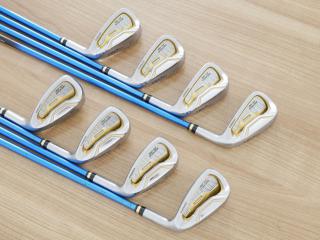 Iron set : Honma : ชุดเหล็ก Honma Beres IS-06 Forged (ปี 2019) มีเหล็ก 6-11,Aw,Sw (8 ชิ้น เทียบเท่า 5-Pw,Aw,Sw) ก้าน ARMRQ X (52) Flex R (2 ดาว)
