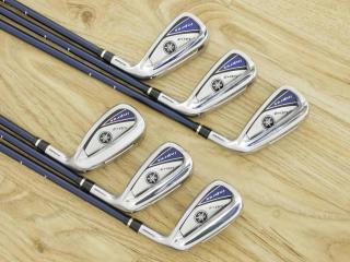 iron_set : ชุดเหล็ก Yamaha Inpres UD+2 (ออกปี 2019 ตีไกลที่สุด ไกลกว่าเหล็กทั่วไป 2 เบอร์ หน้าเด้ง COR 0.822) มีเหล็ก 6-Pw,Aw (6 ชิ้น) ก้านกราไฟต์ Flex SR