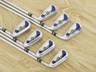 iron_set : ชุดเหล็ก Yamaha Inpres UD+2 (ปี 2018 ตีไกลที่สุด ไกลกว่าเหล็กทั่วไป 2 เบอร์) มีเหล็ก 5-Pw,Aw (7 ชิ้น) ก้านเหล็ก NS Pro Zelos 7 Flex R