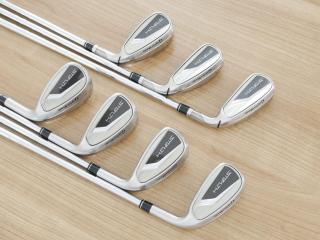 iron_set : ชุดเหล็ก Taylormade Stealth HD (ออกปี 2022 Japan Spec. ใบใหญ่มาก ตีง่ายสุดๆ) มีเหล็ก 6-Pw,Aw,Sw (7 ชิ้น) ก้านเหล็ก KBS Max MT 80 Flex S