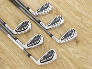 Iron set : Other Brand : ชุดเหล็ก Cobra King F9 One Length (ตวามยาวเท่ากันหมด) มีเหล็ก 5-Pw (6 ชิ้น) ก้านกราไฟต์ Fujikura Speeder Evolution Flex R