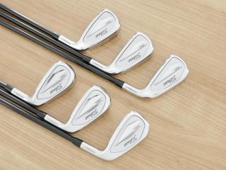 Iron set : Titleist : ชุดเหล็ก Titleist T350 Forged (ออกปี 2023) มีเหล็ก 6-Pw,48 (6 ชิ้น) ก้านกราไฟต์ Mitsubishi TENSEI AM2 Flex S