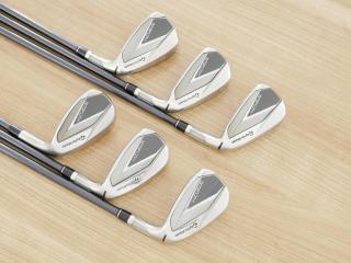 Iron set : Taylormade : ชุดเหล็ก Taylormade Stealth (ออกปี 2022 Japan Spec.) มีเหล็ก 6-Pw,Sw (6 ชิ้น) ก้านกราไฟต์ Mitsubishi Tensei TM60 Flex R
