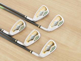 Iron set : Honma : **ก้าน 3 ดาว** ชุดเหล็ก Honma Beres IE-01 (ใบใหญ่ ลอยง่าย เหมาะกับซีเนียร์) มีเหล็ก 7-11 (5 ชิ้น) ก้าน ARMRQ 6 (45) Flex R (3 ดาว)