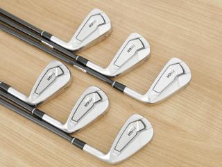 iron_set : ชุดเหล็ก PRGR 02 Forged (ปี 2023 นุ่มมาก หายาก) มีเหล็ก 5-Pw (6 ชิ้น) ก้านกราไฟต์ Mitsubishi Diamana Flex SR