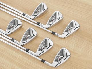 Iron set : Titleist : ชุดเหล็ก Titleist VG3 Type D Forged (รุ่นปี 2019 Japan Spec. ตีง่ายและไกลที่สุดของ Titleist) มีเหล็ก 5-Pw,Aw (7 ชิ้น) ก้านเหล็ก NS Pro Zelos 8 Flex R