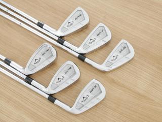 iron_set : ชุดเหล็ก Callaway RAZR X Forged มีเหล็ก 5-Pw (6 ชิ้น) ก้านเหล็ก 