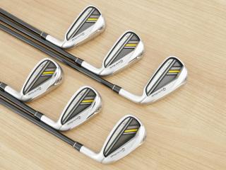 Iron set : Taylormade : ชุดเหล็ก Taylormade RocketBladez มีเหล็ก 5-Pw (6 ชิ้น) ก้านกราไฟต์ Flex R