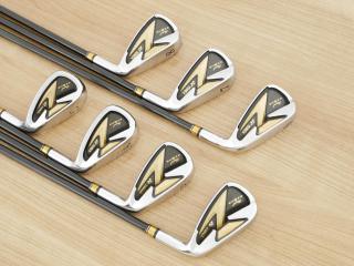 Iron set : Yonex : ชุดเหล็ก Yonex Royal E-Zone (รุ่นท๊อปสุด ก้านดีมาก หน้าเด้ง ตีไกลสุดๆ) มีเหล็ก 6-Pw,Aw,Sw (7 ชิ้น) ก้านกราไฟต์ NANOPREME Flex R