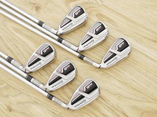 iron_set : ชุดเหล็ก Taylormade M6 (ออกปี 2019 Japan Spec) มีเหล็ก 5-Pw (6 ชิ้น) ก้านกราไฟต์ Mitsubishi FUBUKI TM6 Flex S