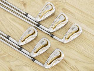 iron_set : ชุดเหล็ก Honma Beres IS-06 Forged (ปี 2019) มีเหล็ก 6-11 (6 ชิ้น เทียบเท่า 5-Pw) ก้านกราไฟต์ Mitsubishi Grand Bassara GB i40 Flex S