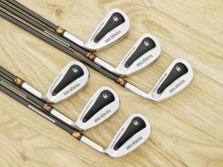 iron_set : ชุดเหล็ก Maruman Majesty Vanquich (รุ่นท๊อปสุด ปี 2017 ของใหม่ 6 หมื่นบาท) มีเหล็ก 6-10,Pw (6 ชิ้น) ก้านกราไฟต์ Tour AD 75 Flex R