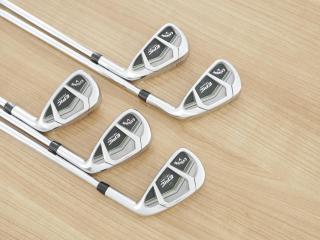 iron_set : ชุดเหล็ก Callaway EPIC Star (ปี 2018 หน้าเด้ง โกงองศา ตีไกลมากๆ) มีเหล็ก 6-Pw (5 ชิ้น) ก้านเหล็ก NS Pro Zelos 7 Flex S