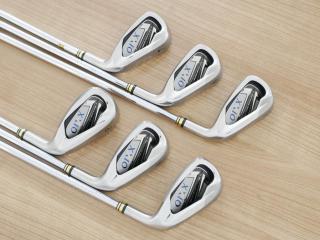 iron_set : ชุดเหล็ก XXIO 7 (ตีง่ายมาก ไกล) มีเหล็ก 5-Pw (6 ชิ้น) ก้านเหล็ก NS Pro 920 Flex R