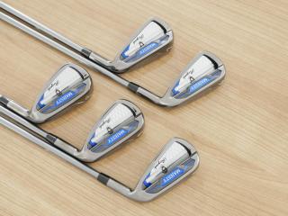 Iron set : Maruman : ชุดเหล็ก Maruman Majesty Royale (รุ่นท๊อปสุด ออกปี 2024 ของใหม่ 9 หมื่นบาท) มีเหล็ก 6-Pw (5 ชิ้น เบอร์ 6 ตีระยะเท่าเบอร์ 5 ของรุ่นอื่น) ก้านกราไฟต์ Fujikura MCI 60 Flex S
