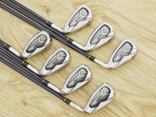 Iron set : Honma : ชุดเหล็ก Honma Bezeal 525 (รุ่นนี้ใบใหญ่ที่สุดของ Honma) มีเหล็ก 6-11,Aw (7 ชิ้น เทียบเท่า 5-Pw,Aw) ก้านกราไฟต์ Honma ARMRQ 8 (48) Flex SR (2 ดาว)