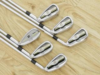 Iron set : Bridgestone : ชุดเหล็ก Bridgestone JGR Hybrid Forged (ตีไกลกว่าตัวอื่น 2 เบอร์) มีเหล็ก 7-P1,P2,Sw (6 ชิ้น) ก้านกราไฟต์ Fujikura Air Speeder (R)