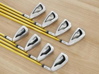 Iron set : Tsuruya : ชุดเหล็ก Tsuruya Onesider SE (ใบใหญ่ หน้าเด้ง) มีเหล็ก 5-Pw,Aw,Sw (8 ชิ้น) ก้านกราไฟต์ Flex R