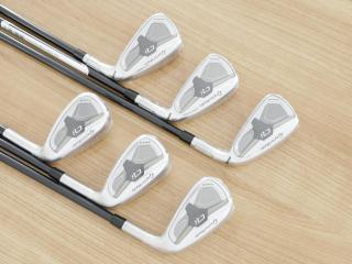 iron_set : **ของใหม่ ยังไม่แกะพลาสติก** ชุดเหล็ก Taylormade Qi MAX (รุ่นล่าสุด ออกปี 2026 Japan Spec.) มีเหล็ก 6-Pw,Aw (6 ชิ้น) ก้านกราไฟต์ Mitsubishi REAX 75 Flex S
