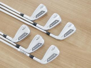 Iron set : **ของใหม่ ยังไม่แกะพลาสติก** ชุดเหล็ก Callaway APEX Ai200 Forged (รุ่นล่าสุด ออกปี 2024) มีเหล็ก 5-Pw (6 ชิ้น) ก้านเหล็ก NS Pro Modus 105 Flex S