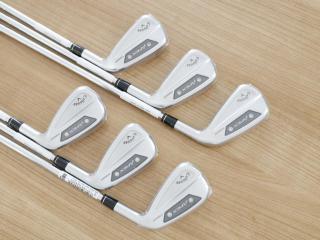 iron_set : **ของใหม่ ยังไม่แกะพลาสติก** ชุดเหล็ก Callaway APEX Ai300 Forged (รุ่นล่าสุด ออกปี 2024) มีเหล็ก 5-Pw (6 ชิ้น) ก้านเหล็ก NS Pro 750 NEO Flex S