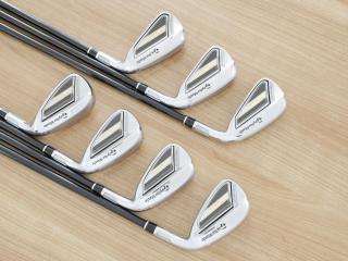 Iron set : Taylormade : ชุดเหล็ก Taylormade M GLOIRE (ปี 2020 รุ่นท๊อปสุด ไกลสุด Japan Spec) มีเหล็ก 5-Pw,Aw (7 ชิ้น) ก้าน Fujikura Speeder Evolution Flex R