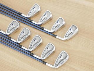 Iron set : Mizuno : ชุดเหล็ก Mizuno MX-19 HEMI COG (ใบใหญ่ ตีง้าย) มีเหล็ก 4-Pw,Aw,Sw (9 ชิ้น) ก้านกราไฟต์ Flex R
