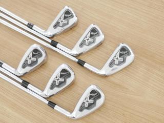 iron_set : ชุดเหล็ก Callaway X-Tour (Forged) มีเหล็ก 5-Pw (6 ชิ้น) ก้านเหล็ก NS Pro 990 Flex S