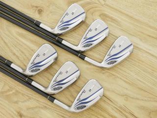 Iron set : ชุดเหล็ก Romaro Ray Alpha Forged (ปี 2021 ใบใหญ่ ตีไกลกว่าปกติมาก) มีเหล็ก 5-Pw (6 ชิ้น) ก้านกราไฟต์ KBS TGI 70 Flex R