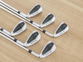 iron_set : ชุดเหล็ก Taylormade Qi (รุ่นล่าสุด ออกปี 2024 Japan Spec.) มีเหล็ก 5-Pw (6 ชิ้น) ก้านเหล็ก NS Pro 910GH Flex S