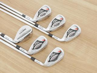 Iron set : Maruman : ชุดเหล็กกระเทย Maruman Shuttle i3000Mx (ตีง่ายมากๆ) มีเหล็ก 7-10,Pw,Aw (6 ชิ้น) ก้านเหล็ก NS Pro Modus 120 Flex S