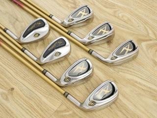 Iron set : Other Brand : ชุดเหล็ก S-Yard X-Lite (เหมาะกับซีเนียร์) มีเหล็ก 6-Pw,Aw,Sw (7 ชิ้น) ก้านกราไฟต์ Flex R1