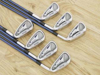 iron_set : ชุดเหล็ก Mizuno MX-19 HEMI COG (ใบใหญ่ ตีง้าย) มีเหล็ก 4-Pw (7 ชิ้น) ก้านกราไฟต์ Flex R