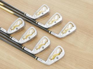 Iron set : Honma : ชุดเหล็ก Honma Beres IS-02 (หน้าเด้ง Forged) มีเหล็ก 5-11 (7 ชิ้น เทียบเท่า 4-Pw) ก้าน ARMRQ 6 (49) Flex R (2 ดาว)