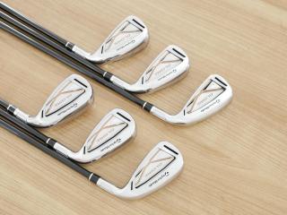 Iron set : Taylormade : ชุดเหล็ก Taylormade SIM GLOIRE (รุ่นปี 2021 รุ่นท๊อปสุด Japan Spec) มีเหล็ก 6-Pw,Aw (6 ชิ้น) ก้าน Fujikura Air Speeder Flex R