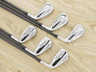 Iron set : Titleist : ชุดเหล็ก Titleist AP1 718 (ออกปี 2018) มีเหล็ก 5-Pw (6 ชิ้น) ก้านกราไฟต์ Fujikura MCI 60 Flex S