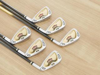 iron_set : **ก้าน 3 ดาว** ชุดเหล็ก Honma Beres IS-01 (หน้าเด้ง Maraging) มีเหล็ก 5-10 (6 ชิ้น) ก้าน ARMRQ 6 (49) Flex R (3 ดาว)