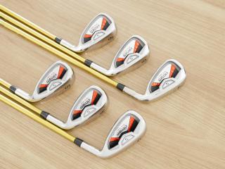 Iron set : Katana : ชุดเหล็ก Katana Sword ATC-589a (หน้าเด้ง) มีเหล็ก 7-Pw,Aw,Sw (6 ชิ้น) ก้านกราไฟต์ Fujikura Speeder 589 Flex SR