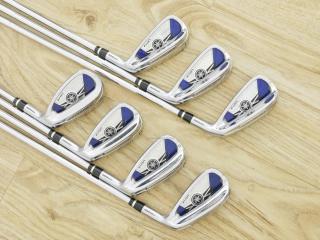 iron_set : ชุดเหล็ก Yamaha Inpres UD+2 (ปี 2018 ตีไกลที่สุด ไกลกว่าเหล็กทั่วไป 2 เบอร์) มีเหล็ก 5-Pw,Aw (7 ชิ้น) ก้านเหล็ก NS Pro Zelos 7 Flex S